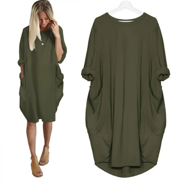 Miranda - Comfortable Tummy Covering Dress